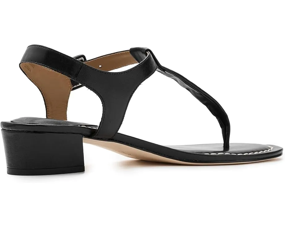 Сандалии Bernardo Goyara на платформе с Т-образным ремешком и мягкой стелькой