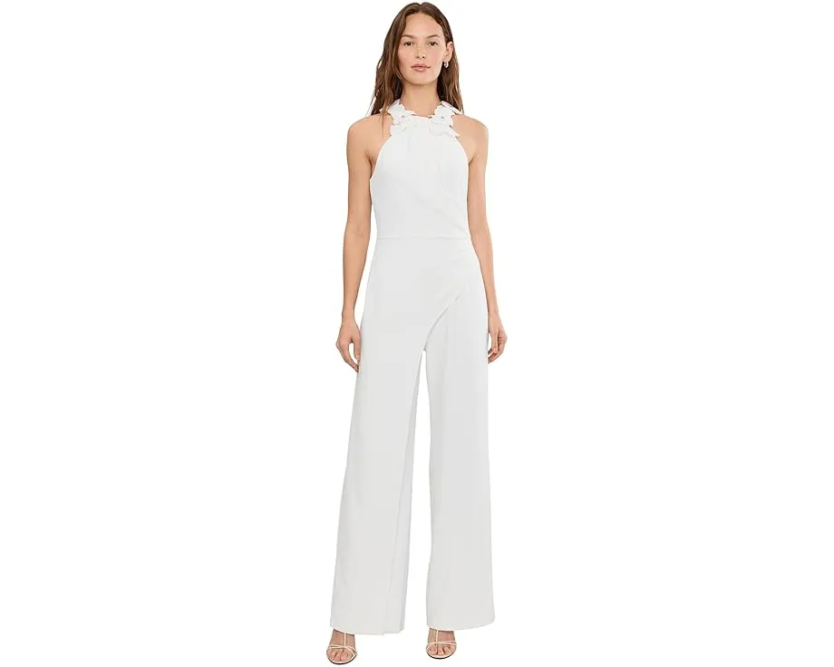 Комбинезон Rosette Halter с декором из розеток от Adrianna Papell