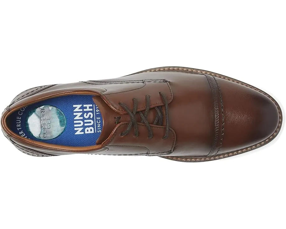 Оксфорды Nunn Bush Calderone с отделкой на мыске и стопкой каблука