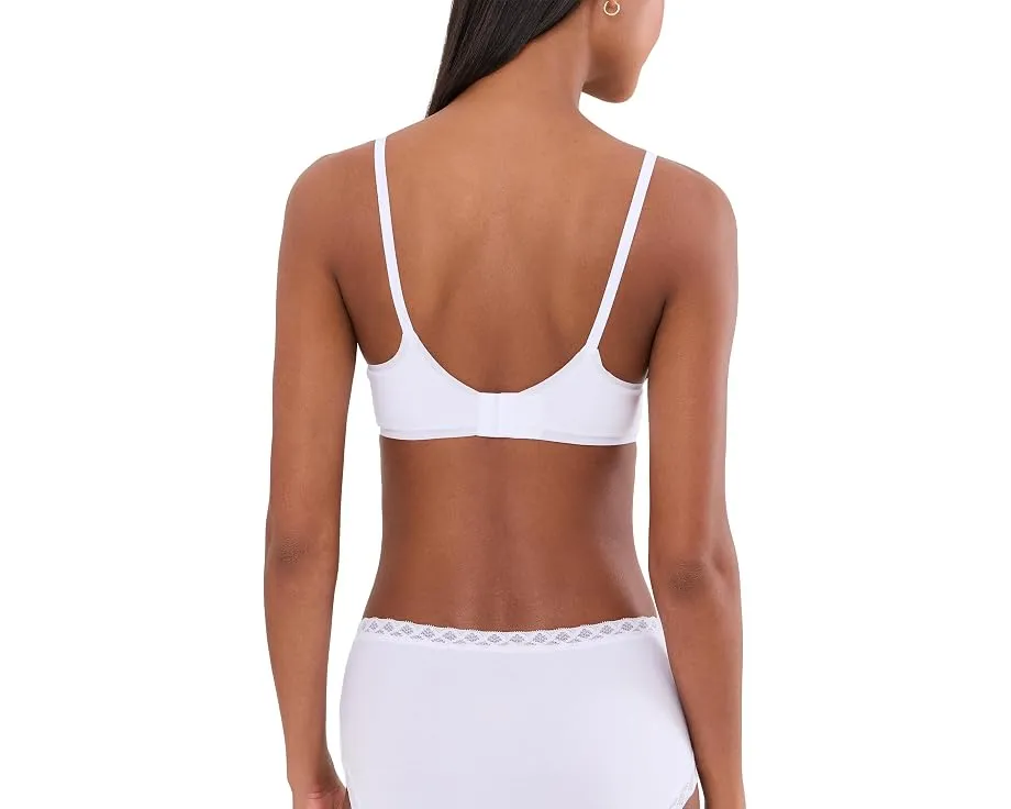 Бюстгальтер Natori Bliss Cotton Convertible T-Shirt Bra из хлопка пима с регулируемыми бретелями