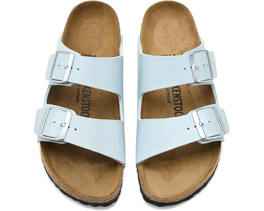 Сандалии Birkenstock Arizona из синтетического материала Birko-Flor с атласным блеском