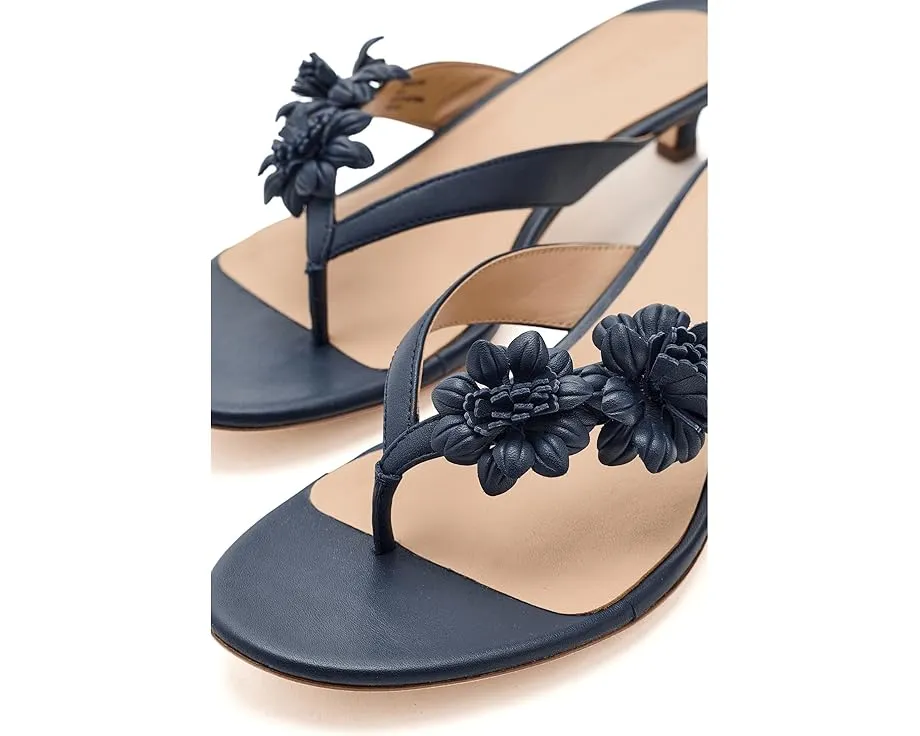 Сандалии Lauren Ralph Lauren Francesca на каблуке киттен с цветочной отделкой