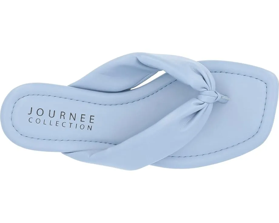 Сандалии Kyleen от Journee Collection с объемным ремешком и пеной Tru Comfort Foam