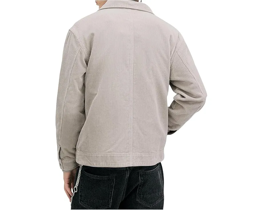 Рубашка AllSaints Castleford из вельвета в стиле шакет