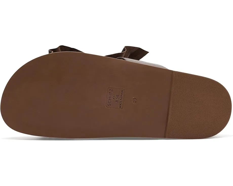 Сандалии Schutz Enola Bamboo Sporty с массивной подошвой