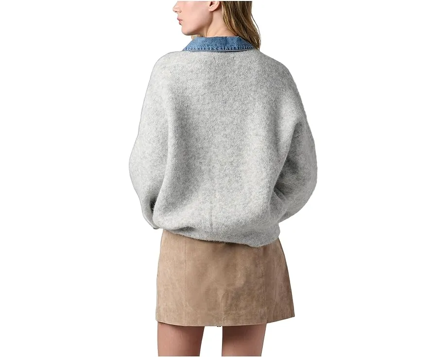 Свитер Blank NYC Rain Or Shine с воротником и накладным карманом