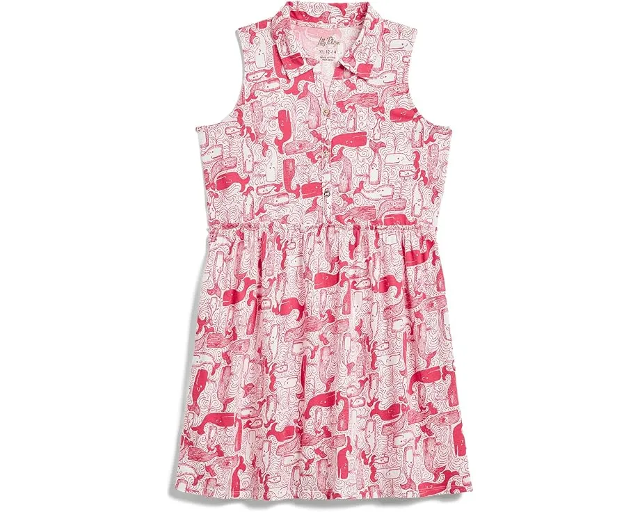 Платье Mini Arley от Lilly Pulitzer с носков воротником и пышной юбкой