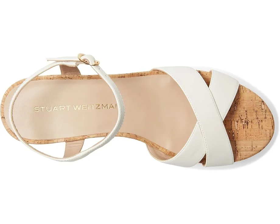Сандалии Stuart Weitzman Dayna Wedge на платформе с открытым носком
