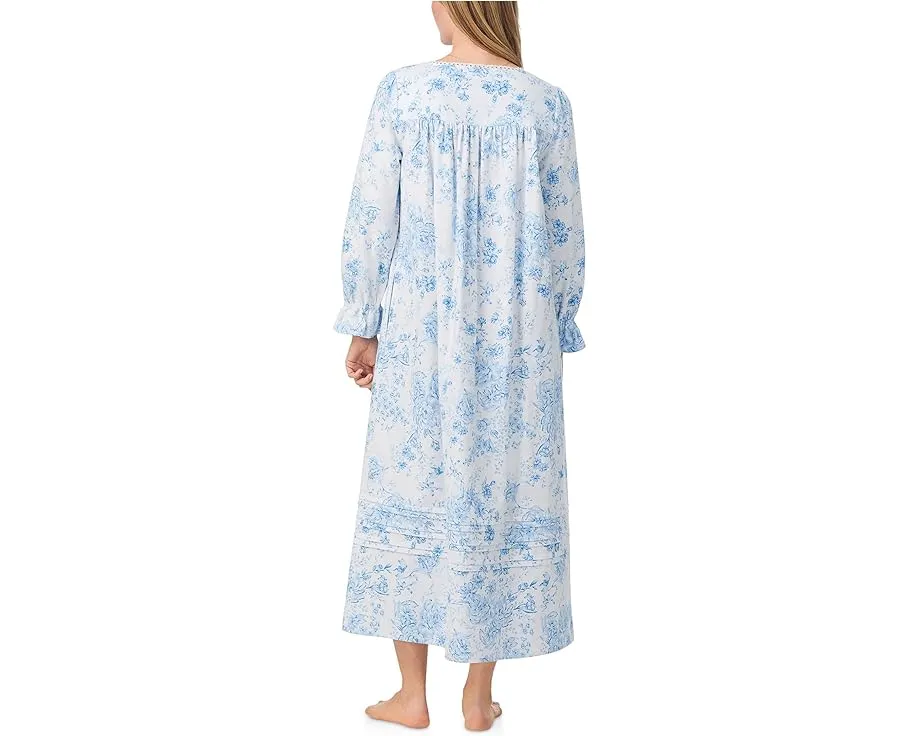 Ночная сорочка Cotton Woven Long Sleeve Ballet Nightgown от Eileen West с кружевом и вышивкой