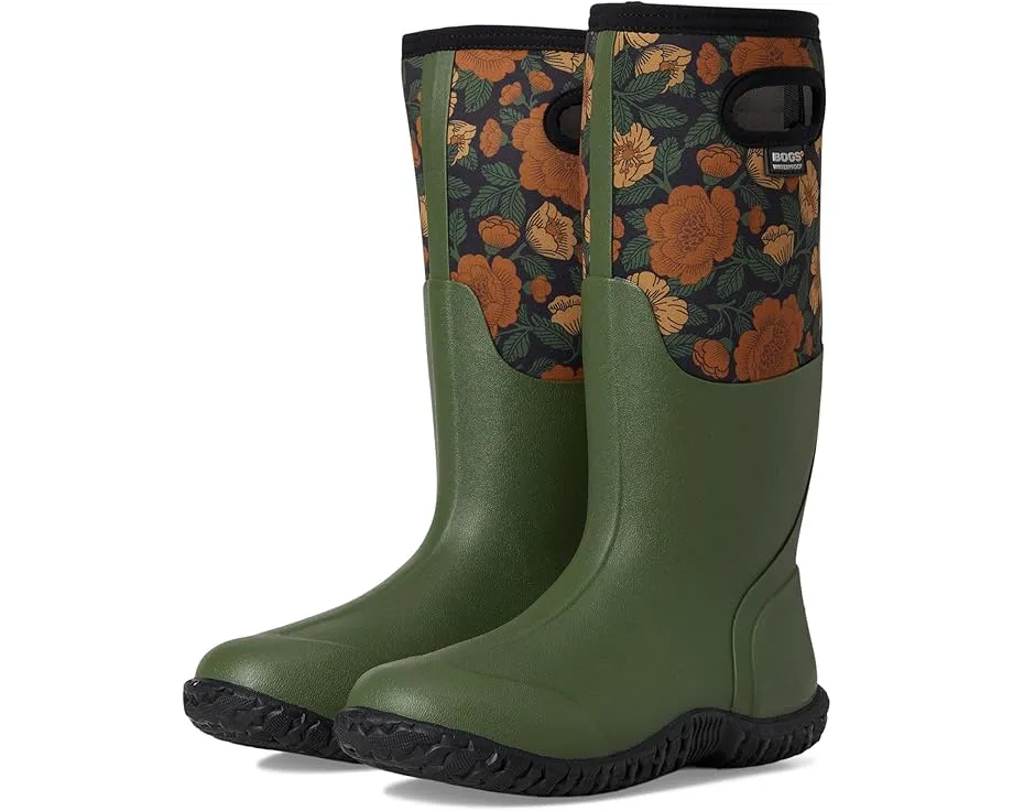 Сапоги BOGS Mesa с цветочным принтом и водонепроницаемой конструкцией