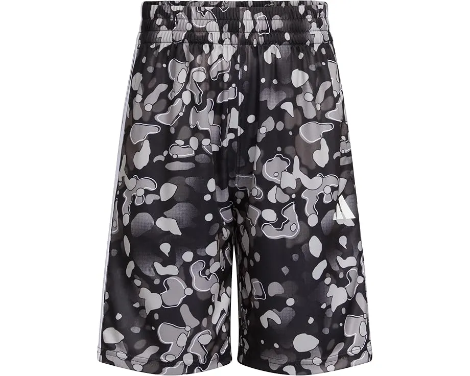Шорты детские Adidas AOP Camo с камуфляжным принтом и эластичным поясом
