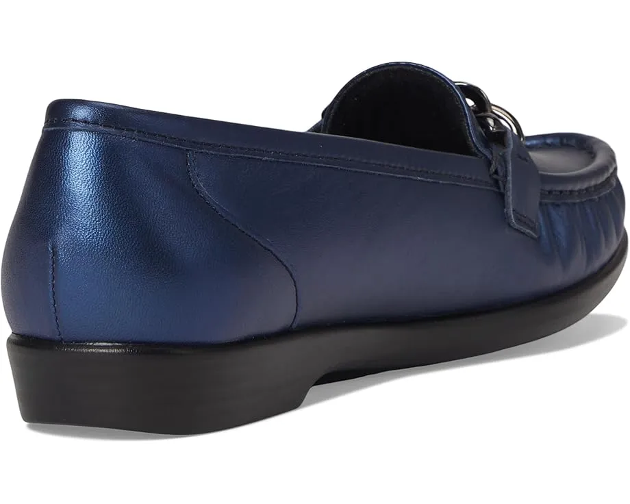 Лоферы SAS Metro Link Comfort с цепочкой и мокасиновой конструкцией