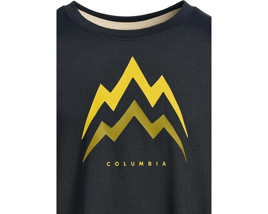 Детская футболка Columbia Tech Trail Utility с коротким рукавом и принтом