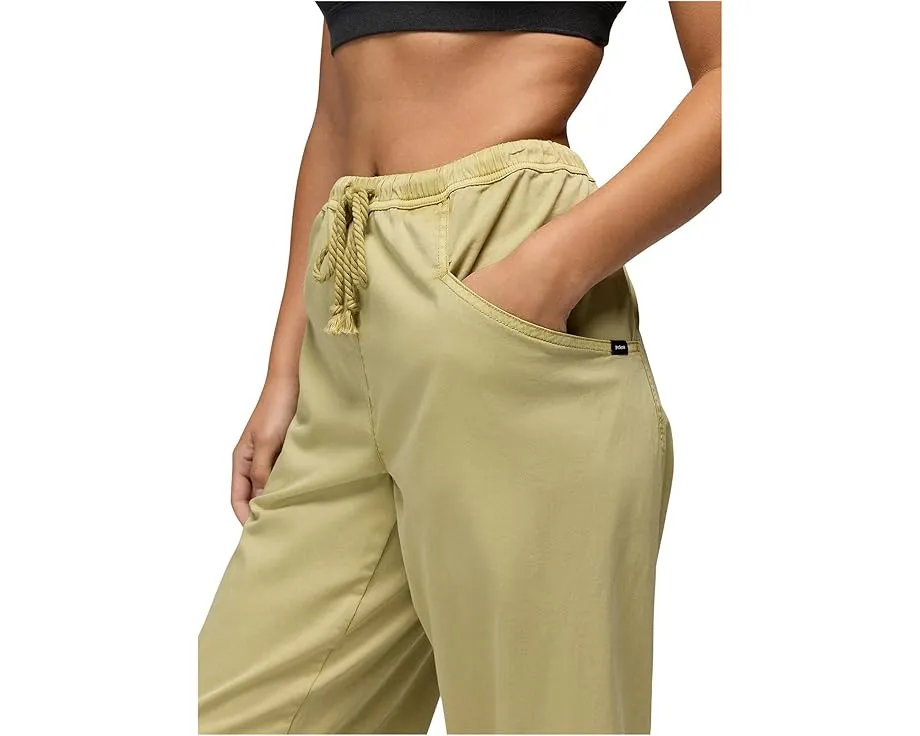 Брюки Bondai E-waist от Prana с эластичным поясом на шнурке