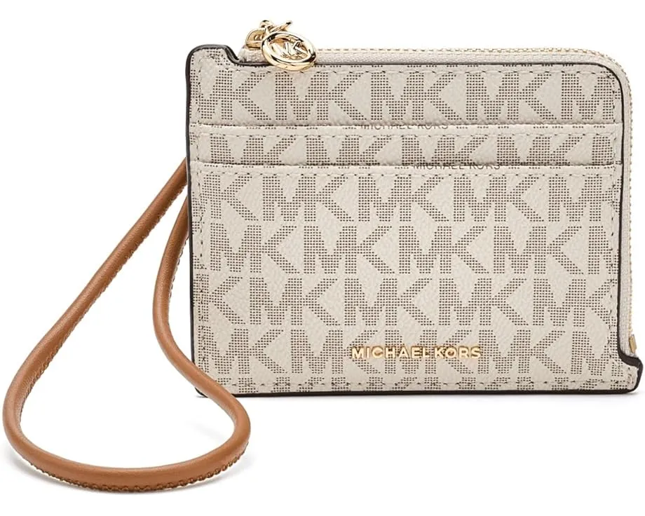 MICHAEL Michael Kors косметичка Jet Set Small Card Case Wristlet на запястье