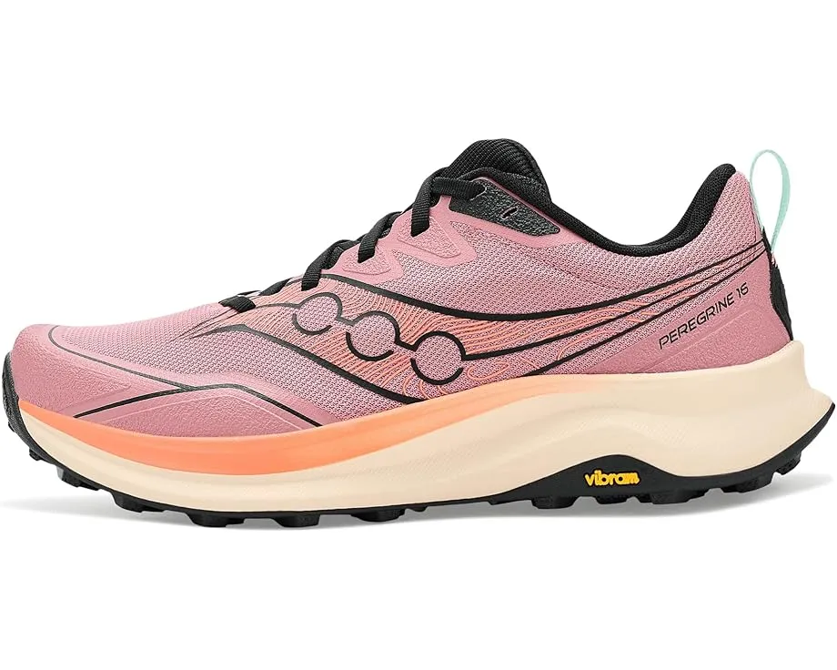 Трейловые кроссовки Peregrine 16 с подошвой Vibram MegaGrip Saucony