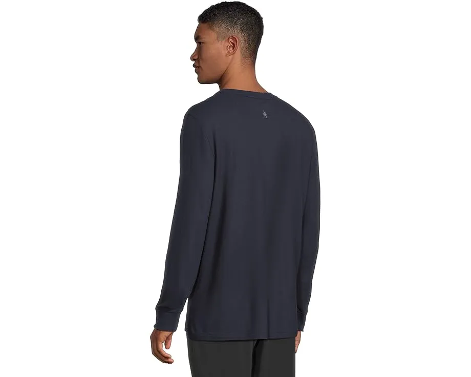 Футболка Smartwool Snowcat Graphic Long Sleeve с длинным рукавом и принтом