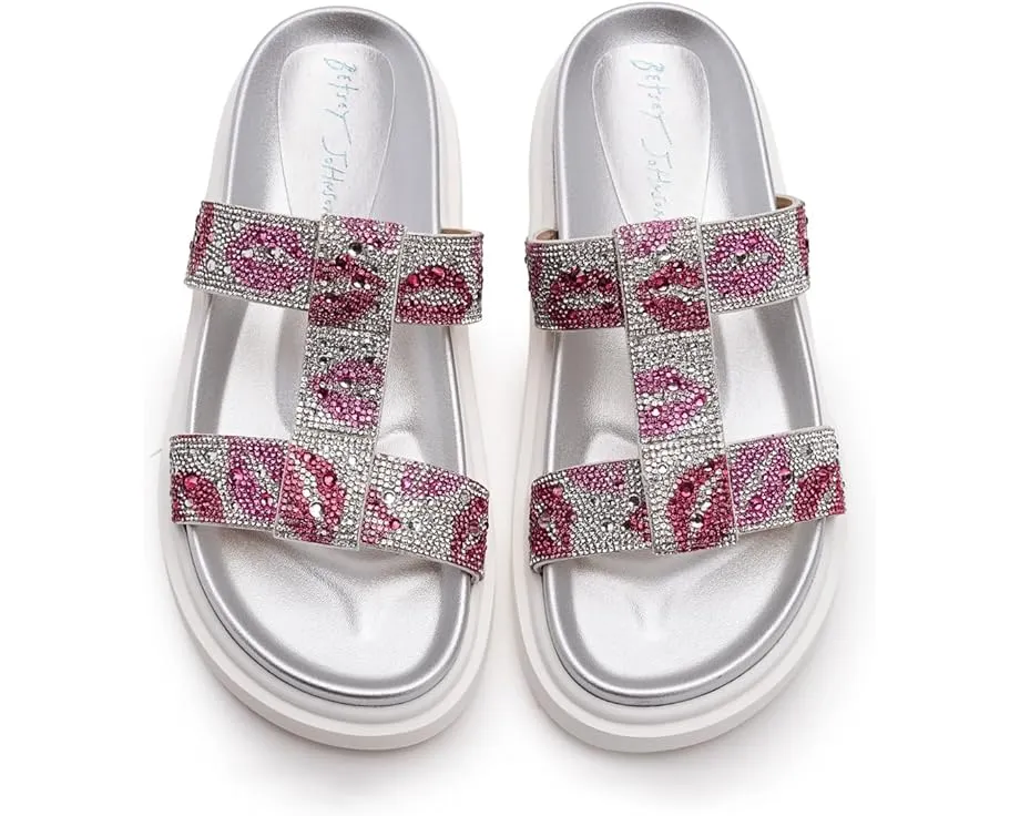 Сандалии Blue by Betsey Johnson Billy с контурной стелькой и резиновой подошвой