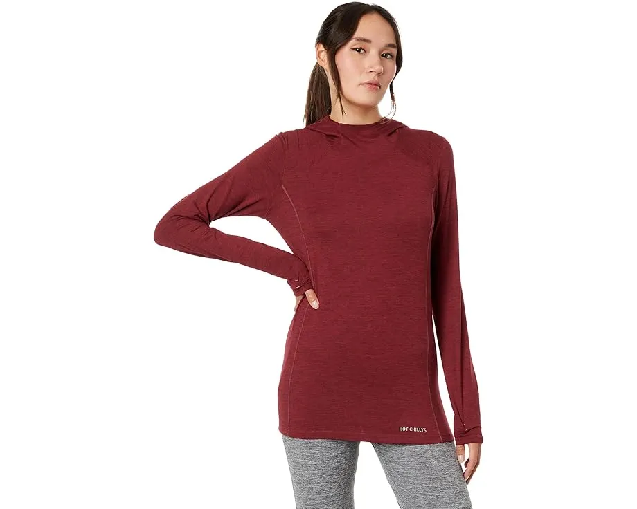 Толстовка Hot Chillys Clima-Tek с капюшоном для повседневной носки