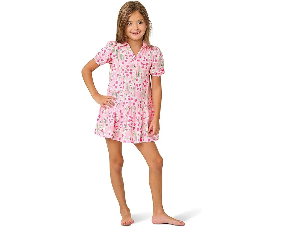 Платье Mini Bingley с рукавами-фонариками от Lilly Pulitzer Kids