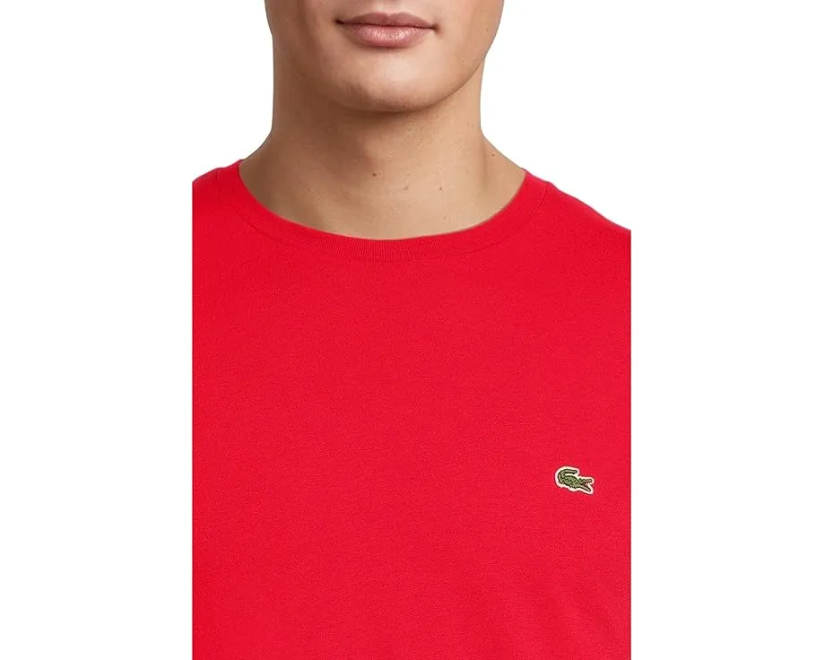 Футболка Lacoste с коротким рукавом из пима-джерси и круглым вырезом