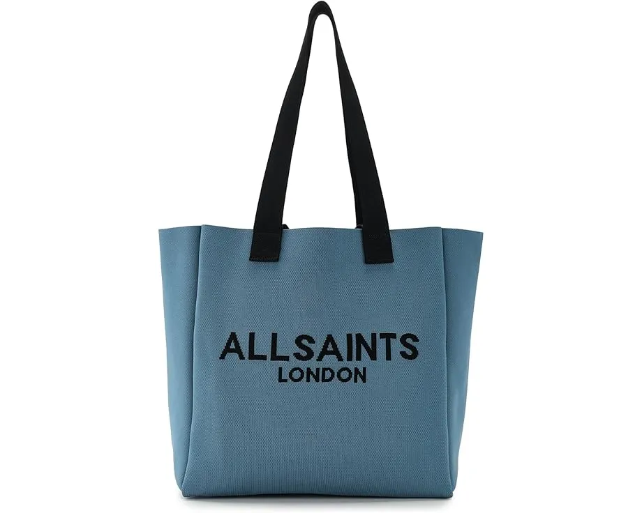 Сумка-тоут AllSaints Izzy East/West из переработанного полиэстера с логотипом