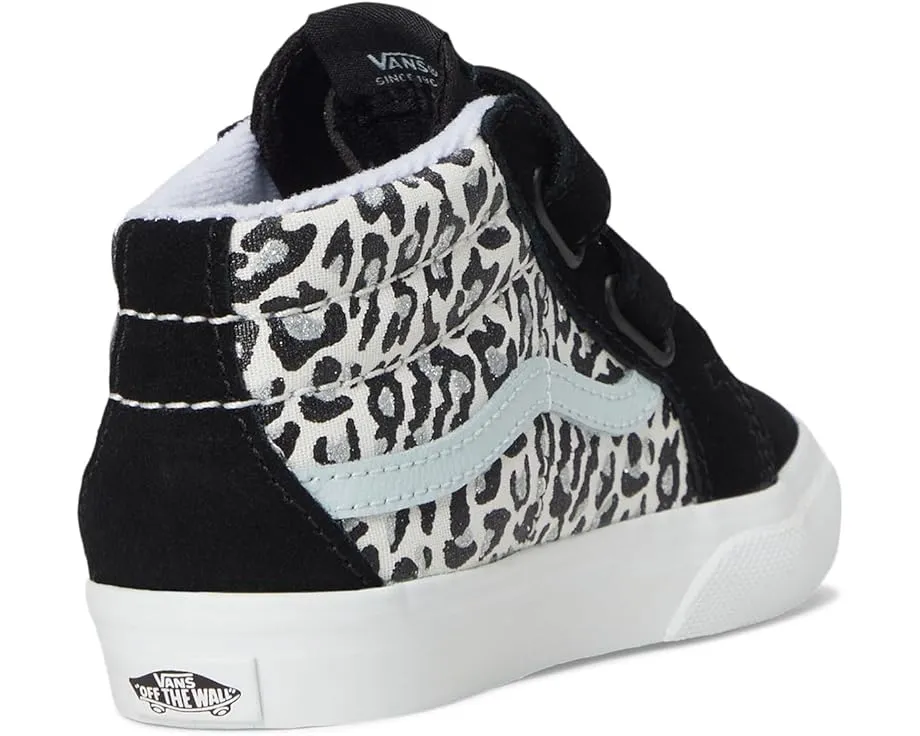 Детские кроссовки Vans Sk8-Mid Reissue V на липучках с усиленным мыском