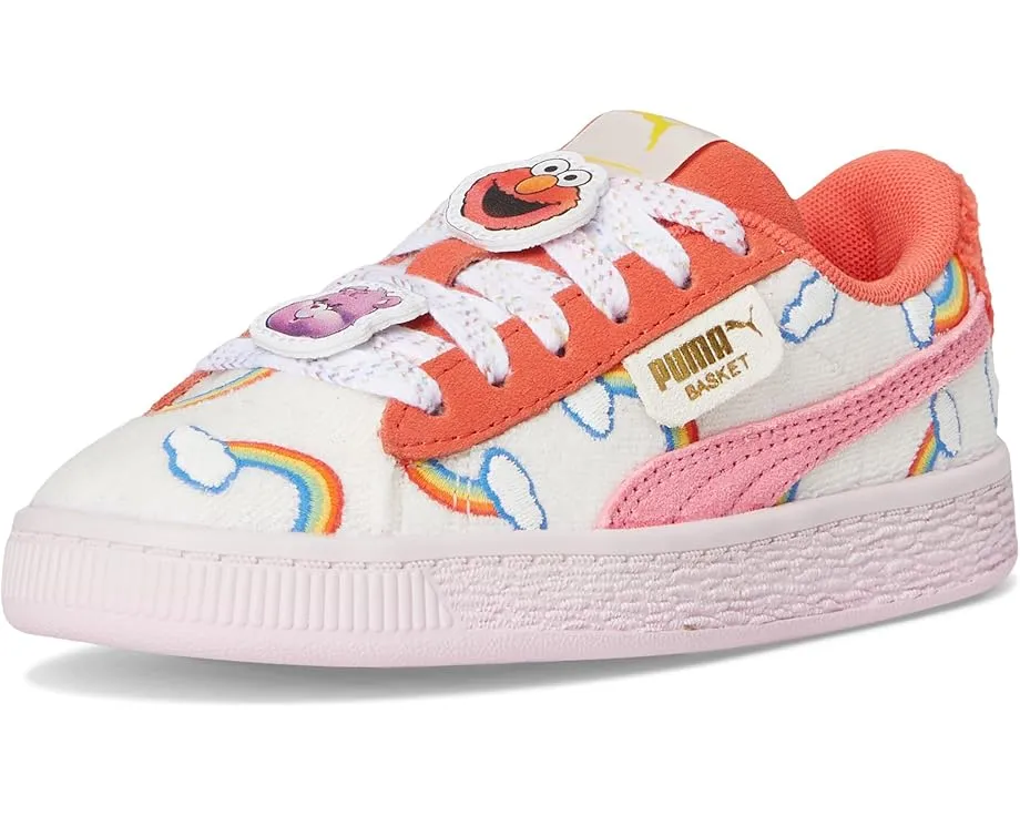 Детские кроссовки PUMA Kids Basket с Care Bears и Sesame Street