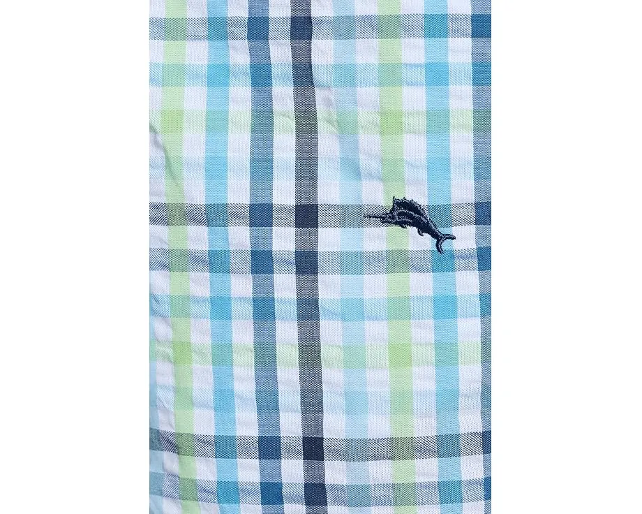 Хлопковые брюки Cotton Seersucker Woven Tommy Bahama с принтом