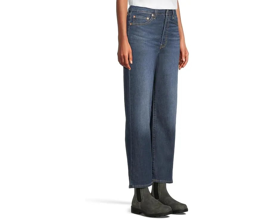 Джинсы Levi's Ribcage Straight Ankle с высокой посадкой