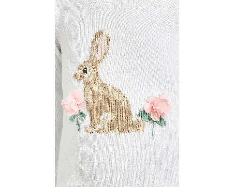 Детский свитер с интарсией в виде кролика Janie and Jack для малышей
