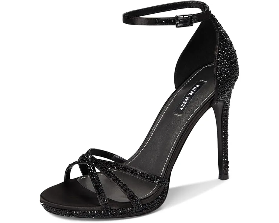 Женские босоножки Nine West Lartay на высоком каблуке с украшениями