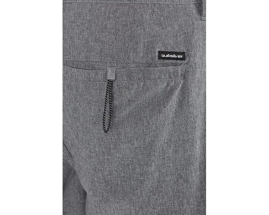 Гибридные шорты Union Heather Amphibian 20 от Quiksilver с водоотталкивающей пропиткой