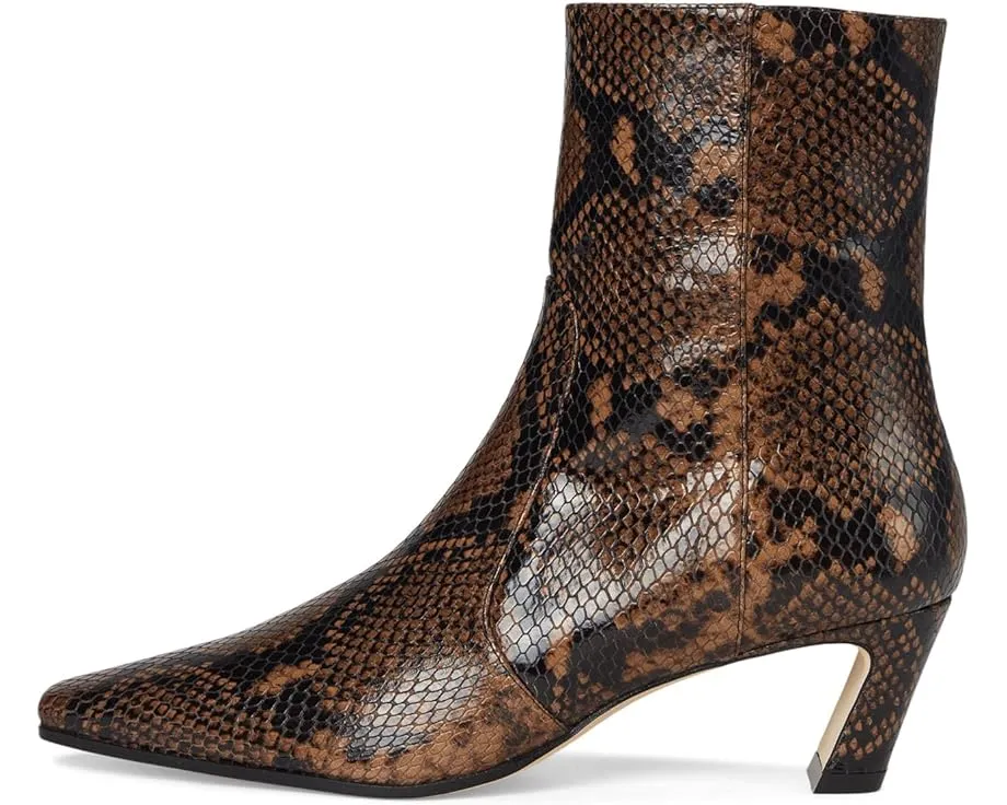 Ботильоны Stuart Weitzman Stassi Zip Bootie 50 на квадратном каблуке