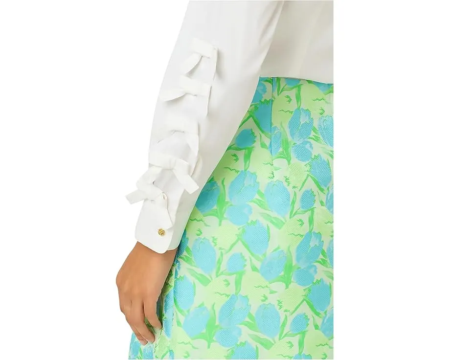 Рубашка The Bow Lilly с деталями в виде бантов от Lilly Pulitzer