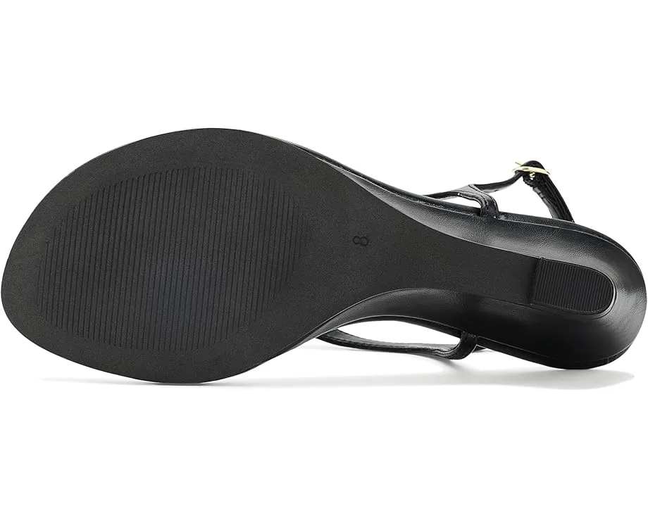 Сандалии Journee Collection Kathryn на танкетке с ремешком на щиколотке