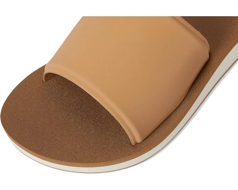 Сандалии Sanuk Highland Slide на платформе с поддержкой свода стопы и переработанной подошвой