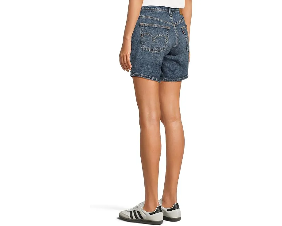 Шорты Levi's 501 Mid Thigh Shorts укороченные с высокой посадкой и винтажным дизайном