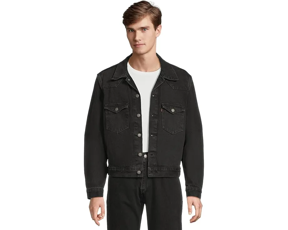 Джинсовая куртка Western Trucker с кокеткой и расслабленным кроем Levi's®