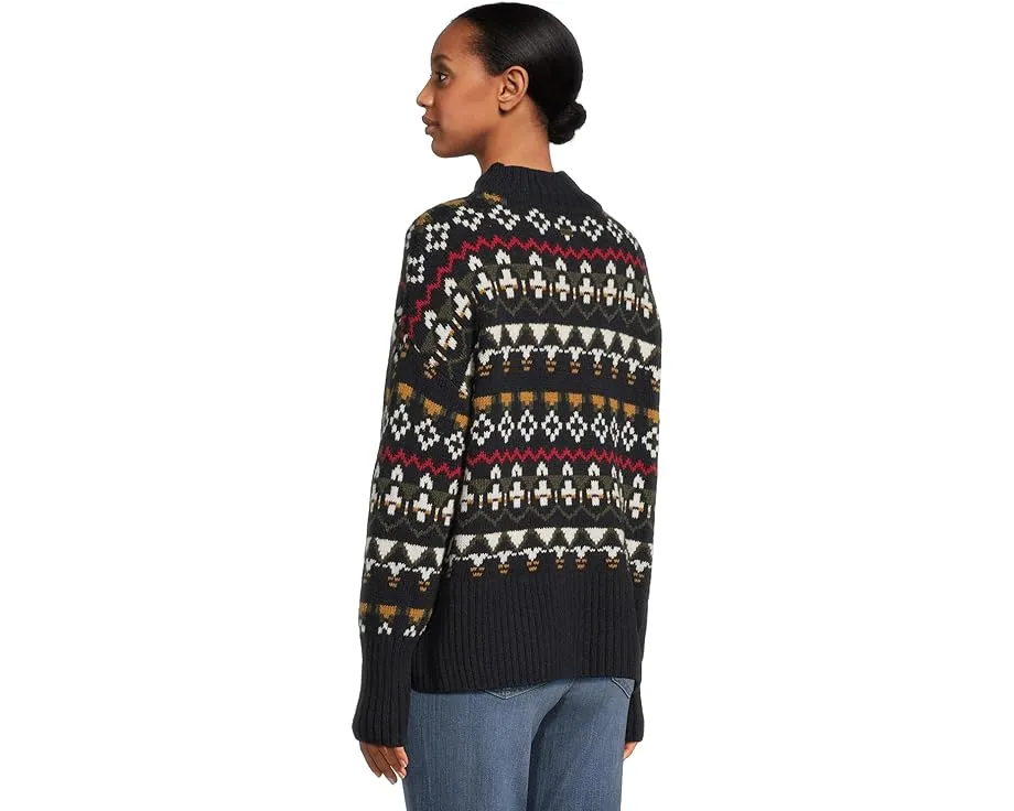 Свитер Barbour Larisa с рисунком fair isle и заниженными плечами