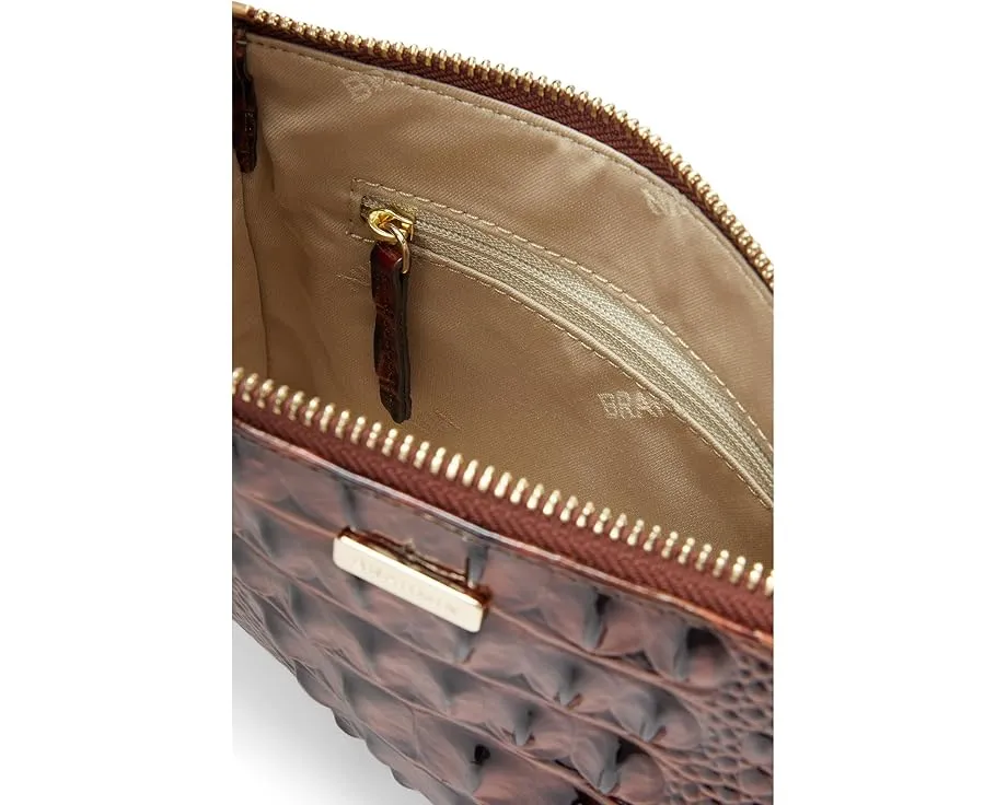 Brahmin Melbourne Daisy клатч на молнии с ремешком на запястье
