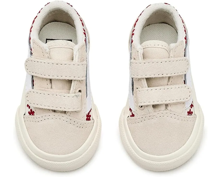 Кроссовки Vans Old Skool V с двойной липучкой для малышей