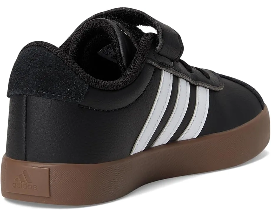 Кроссовки Adidas VL Court 3.0 с эластичными шнурками для детей