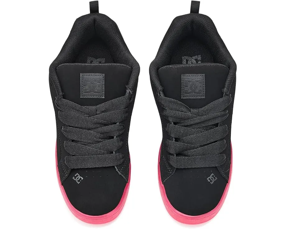 Кроссовки DC Court Graffik Le из кожи с мягкой подкладкой
