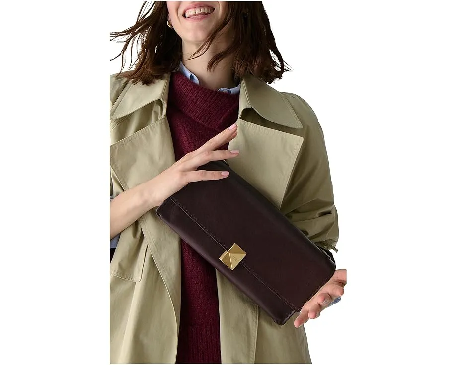 Мягкая сумка через плечо Kate Spade New York Deco из мелкозернистой кожи