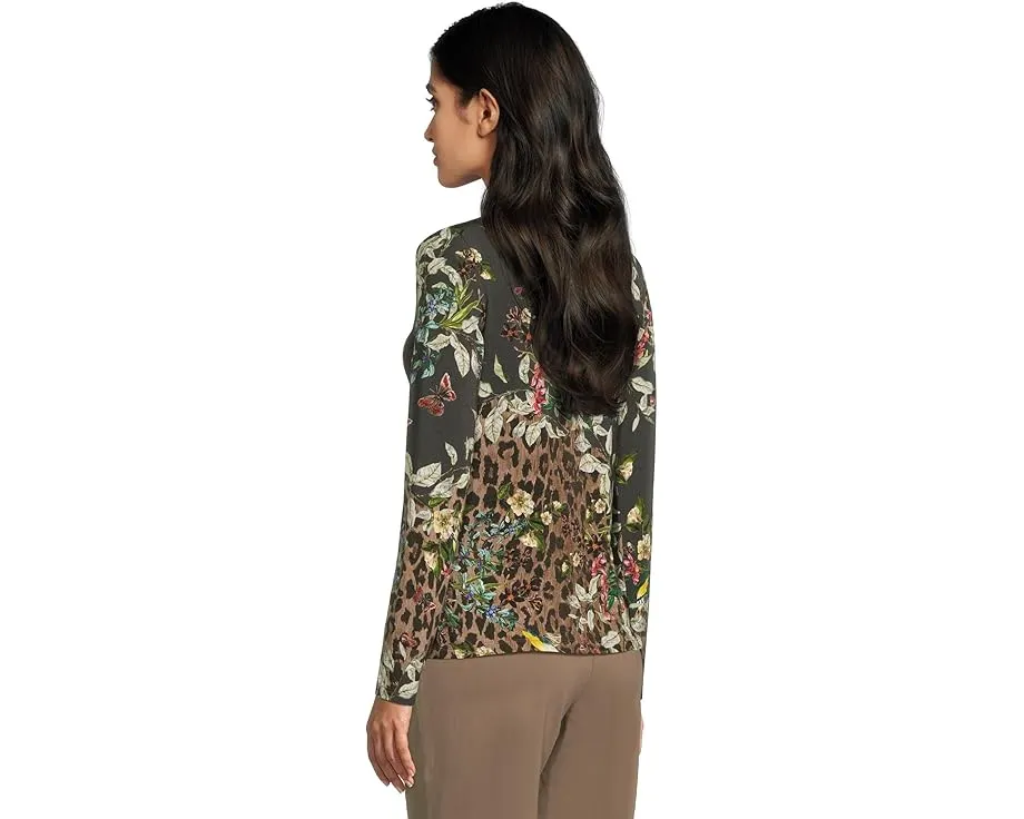 Топ Johnny Was The Janie Favorite с ключом и смелым принтом