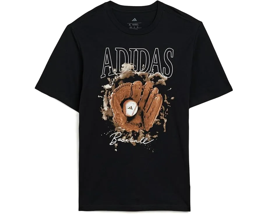 Футболка Adidas Photoreal Baseball Glove Tee для детей с принтом перчатки