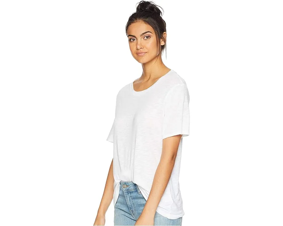 Футболка Splendid Zoe с коротким рукавом из хлопка и модала