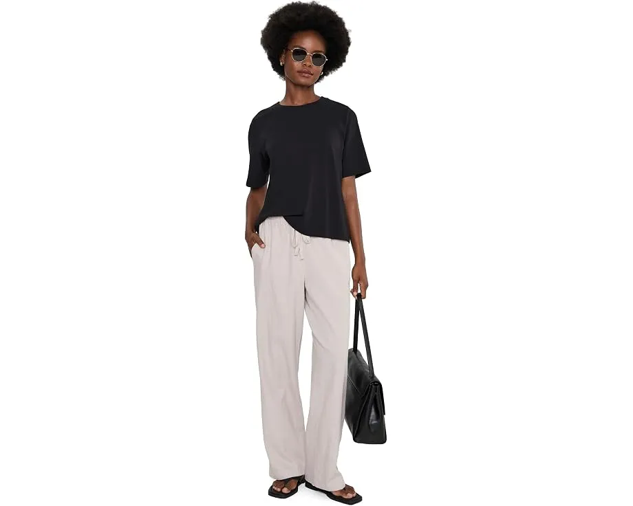 Футболка Eileen Fisher с круглым вырезом из экстратонкого понте