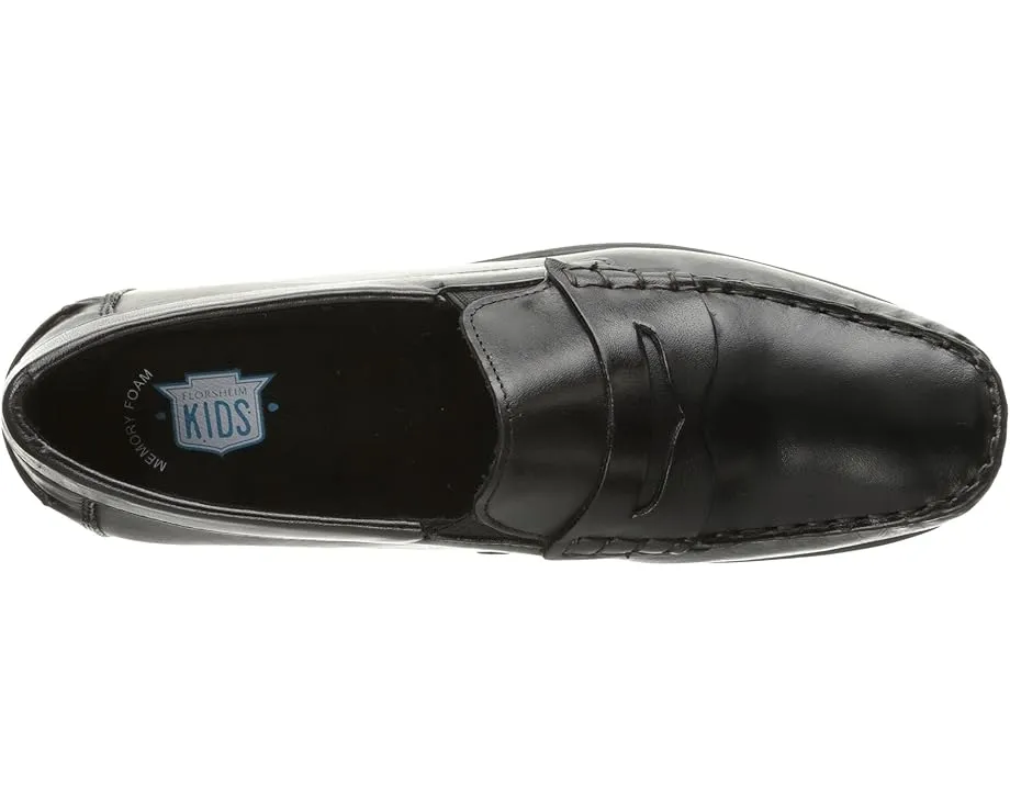 Детские лоферы Florsheim Jasper Driver Jr. из кожи с подошвой EVA и Memory Foam